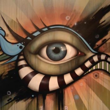 Eye mural